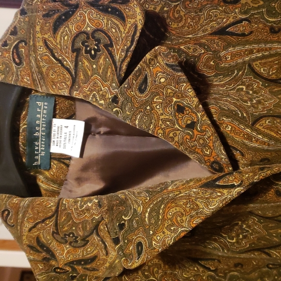 Paisley Print Blazer - Picture 7 of 10